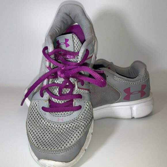 Under Armour Thrill 2 Running Shoes Grey With - Picture 1 of 9